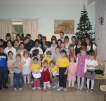 Vánoční besídka v Dětském domově v Kašperských Horách - 20.12.2010.